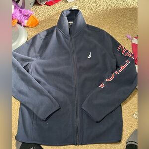 Nautica Fleece Zip Up Jacket NWT